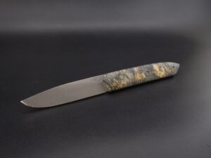 Le premier, Inox et loupe de peuplier stab