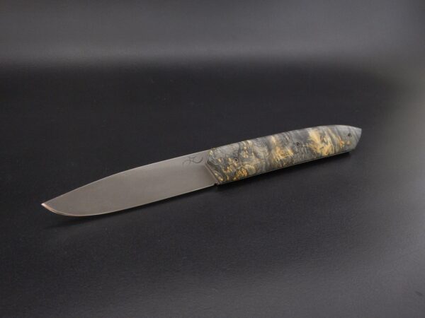 Le premier, Inox et loupe de peuplier stab