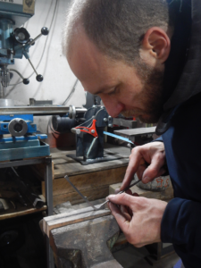 Alban CAMPAGNOLA : coutelier forgeron, AC Coutelier, artisan d'art